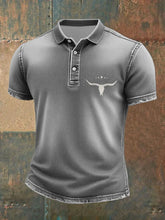 Westliches Jeans-T-Shirt für Männer